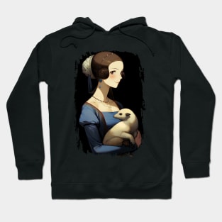 Lady with an Ermine - Anime Shirt Hoodie